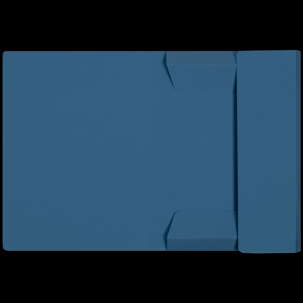 Dosar Plic Elba Smart A4, Carton Manila 250g/mp, Blue Angel, Capacitate 150 File, Culoare Albastru Inchis