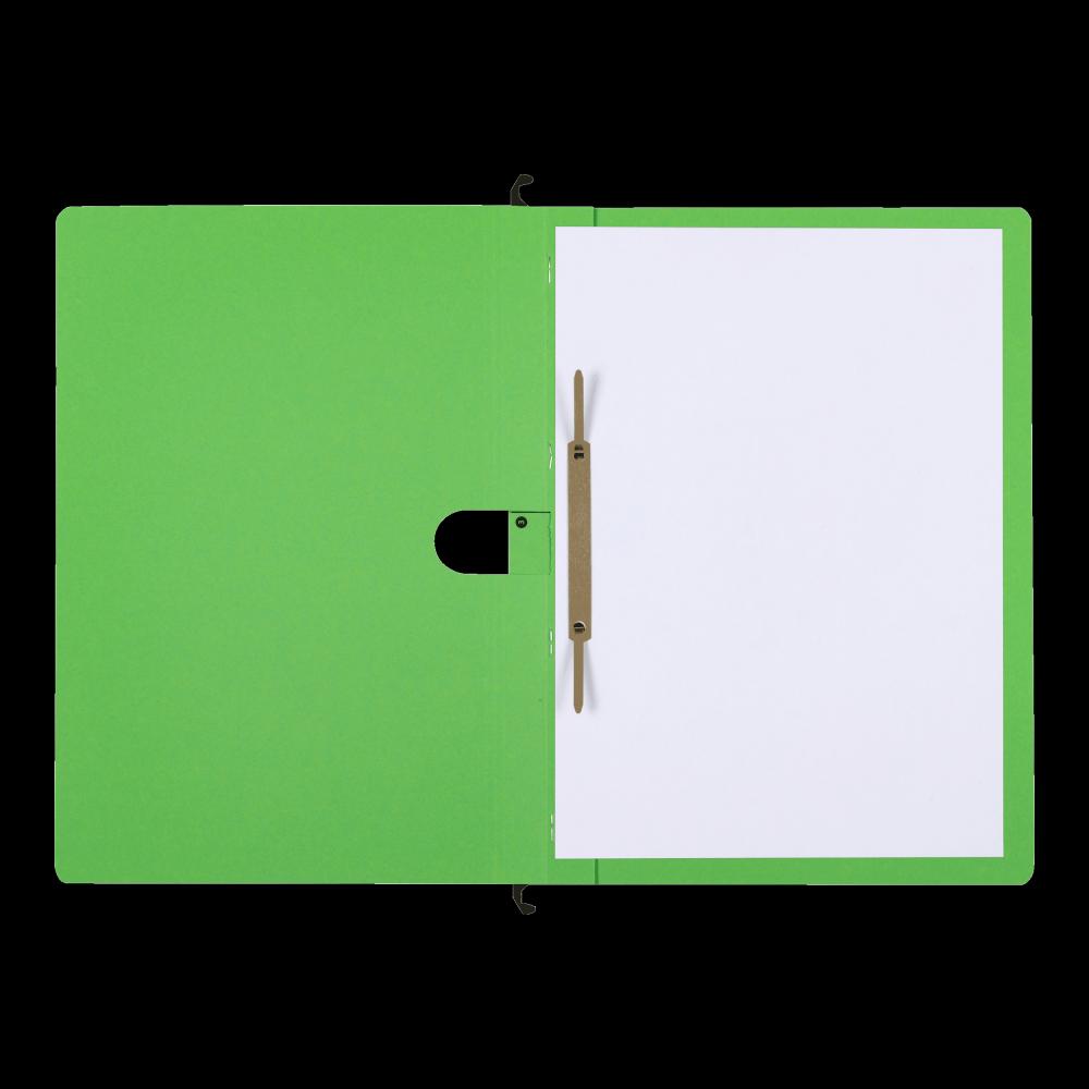 Dosar Suspendat Cu Sina Elba Ultimate A4, Carton 240g/mp, Blue Angel, Capacitate 200 File, Orificiu Deget Pentru Manevrare, Porteticheta, Culoare Verde