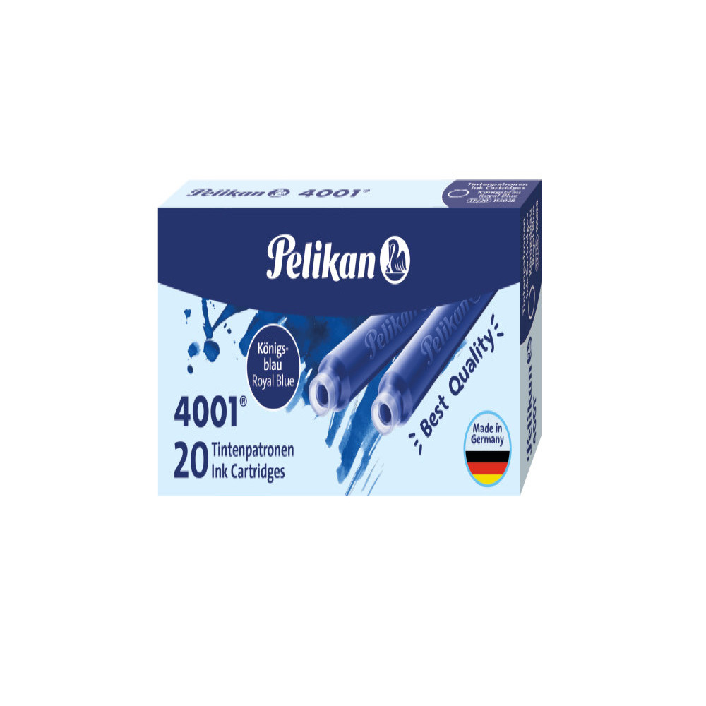 Patroane 4001 Cerneala Albastru Royal, Cutie 20 Buc