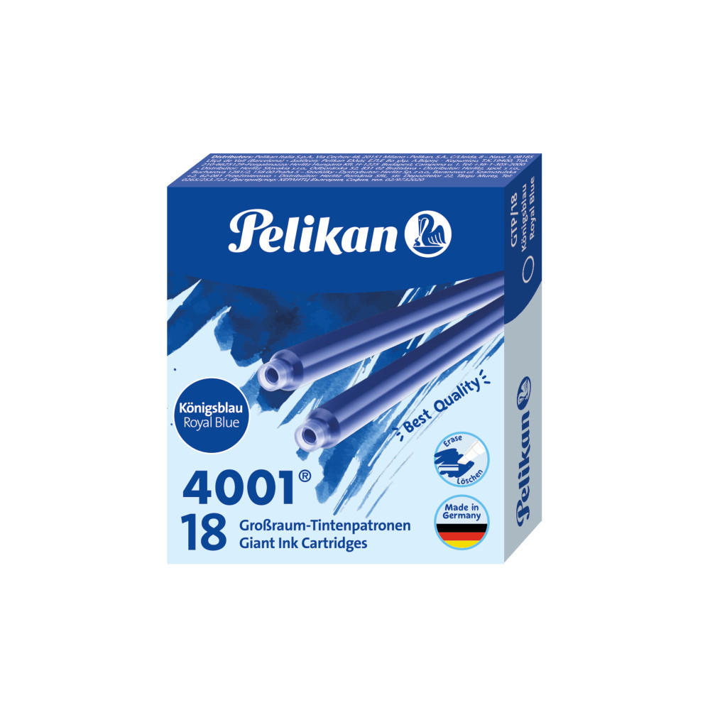 Patroane 4001 Mari Cerneala Albastru Royal, Cutie 18 Buc