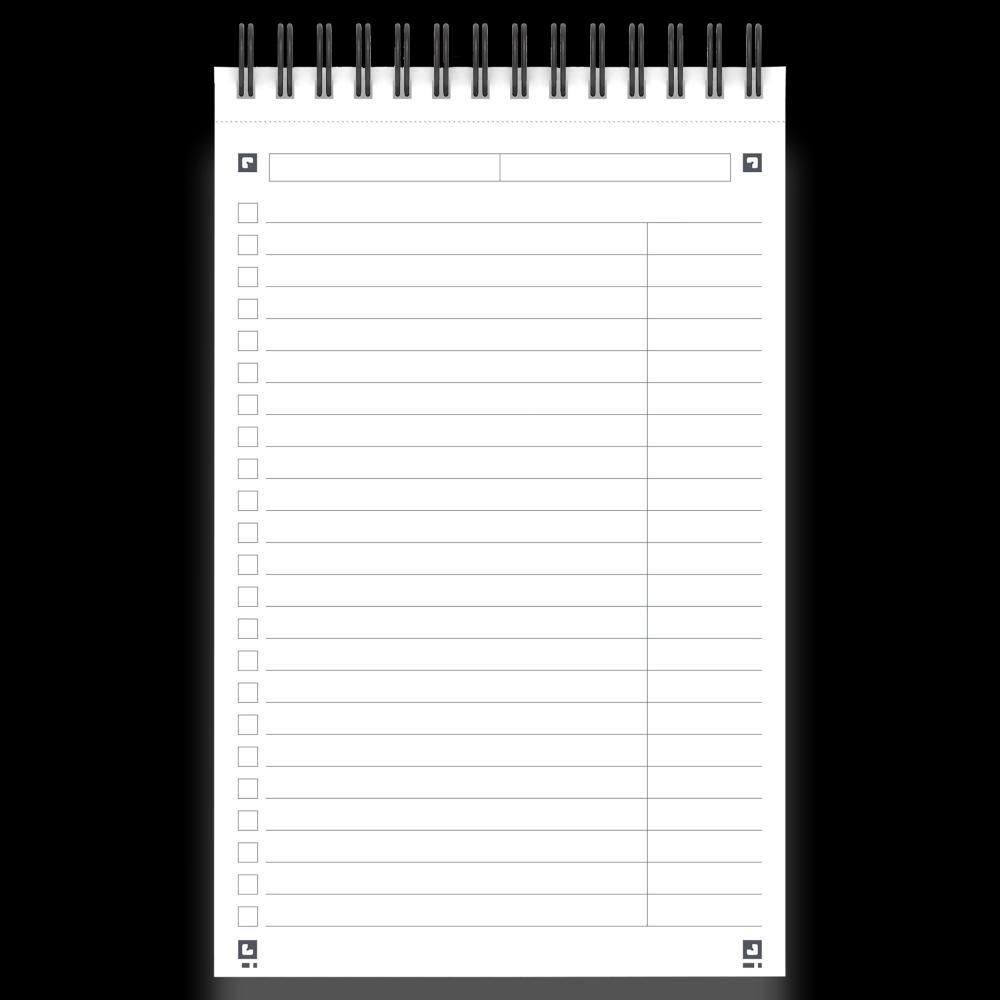 Organizator Oxford Office Essentials Task Manager Proiect, 12.5x20cm 70 F, Hartie Optik 90g/mp, Spira Dubla In Partea Superioara, Scribzee, Coperta Plastifiata Flexibila, Pefc, Margini Si Antet, Microperforatii, Dictando, Diverse Culori