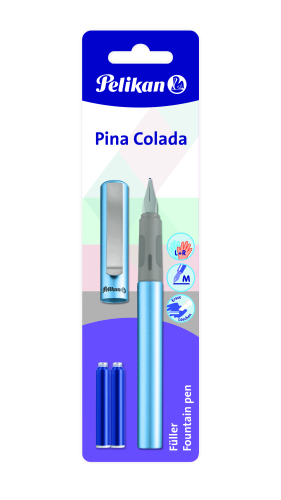 Stilou Pina Colada Culori Asortate, Penita M, Blister