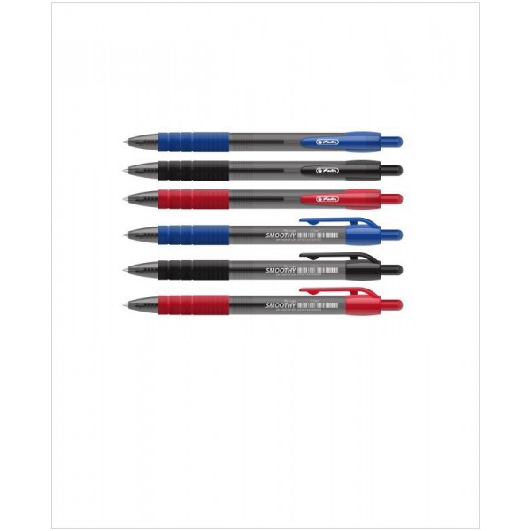 Pix Cu Gel Smoothy, 0,7 Mm, Albastru, Display 24 Bucati