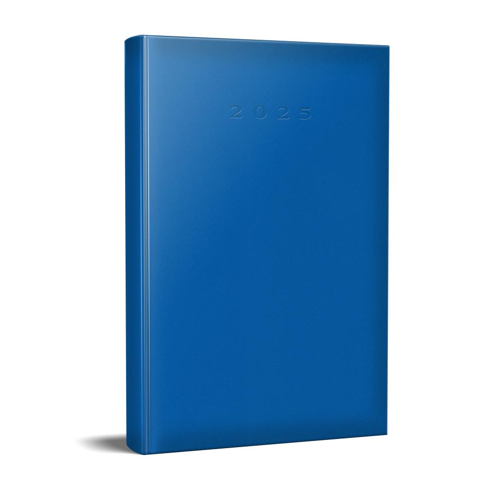 Agenda Datata Ro A5, 352 Pagini, Coperta Buretata, Culoare Albastru Deschis 2025