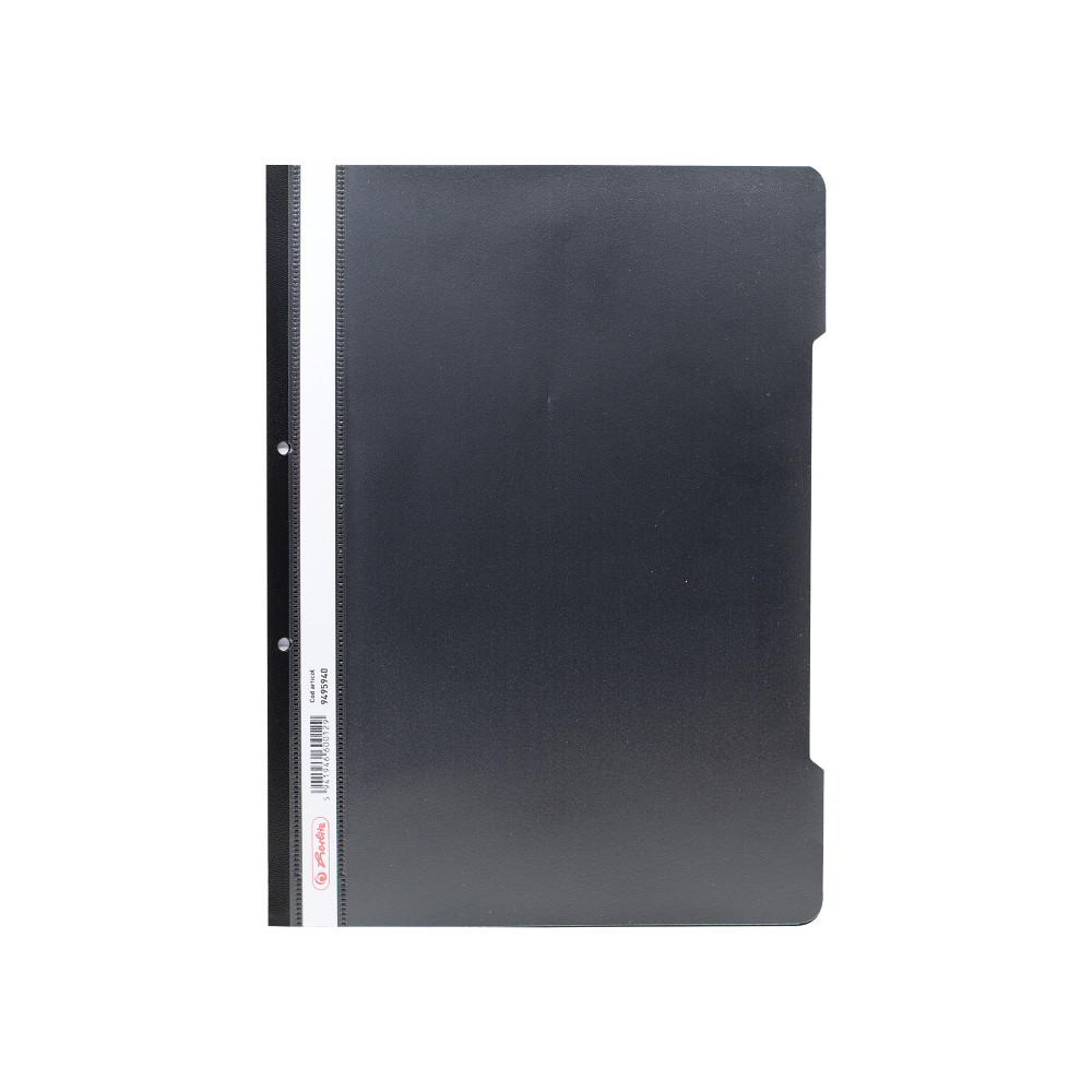 Dosar Sina A4 Pp Perforat Negru Bucata