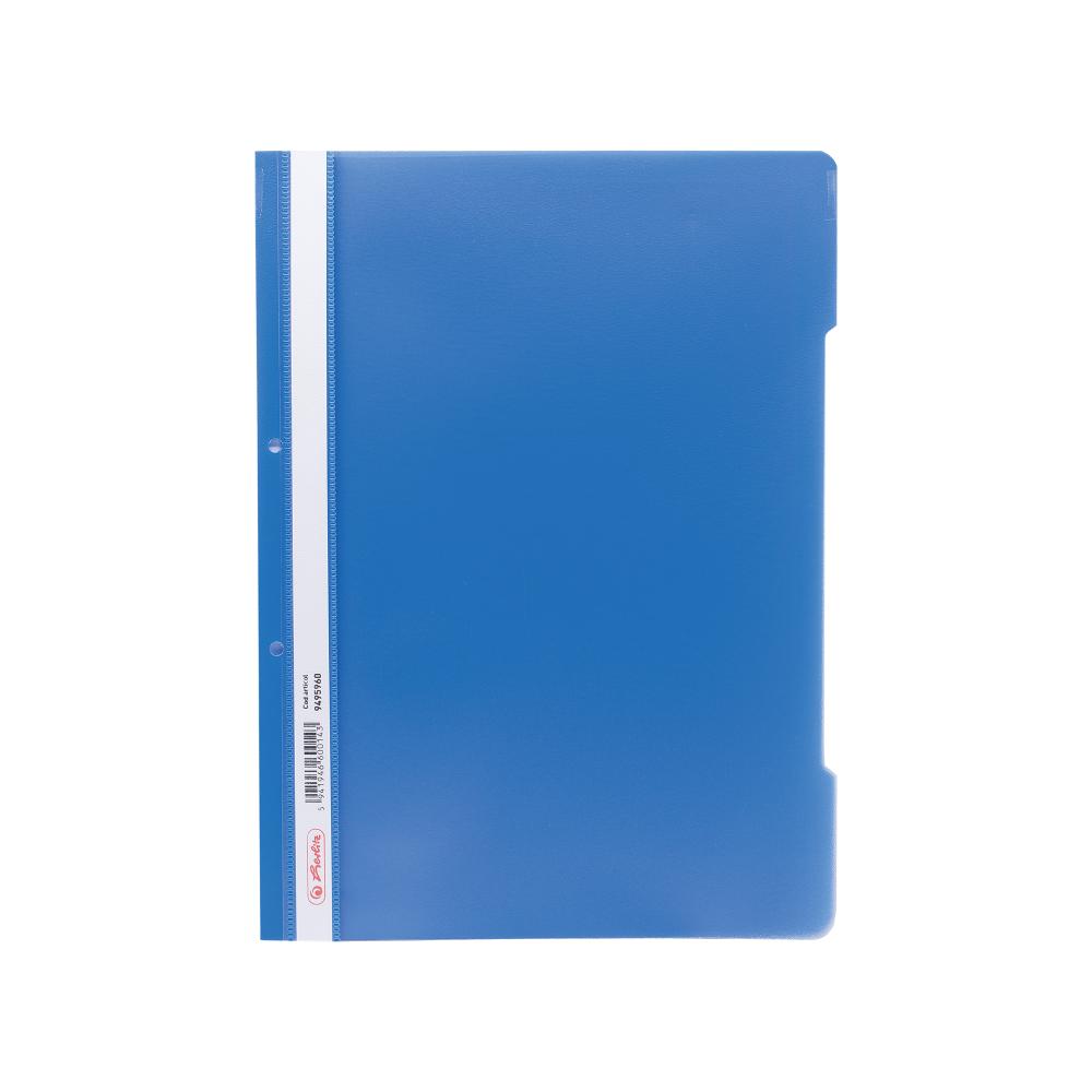Dosar Sina A4 Pp Perforat Albastru Bucata