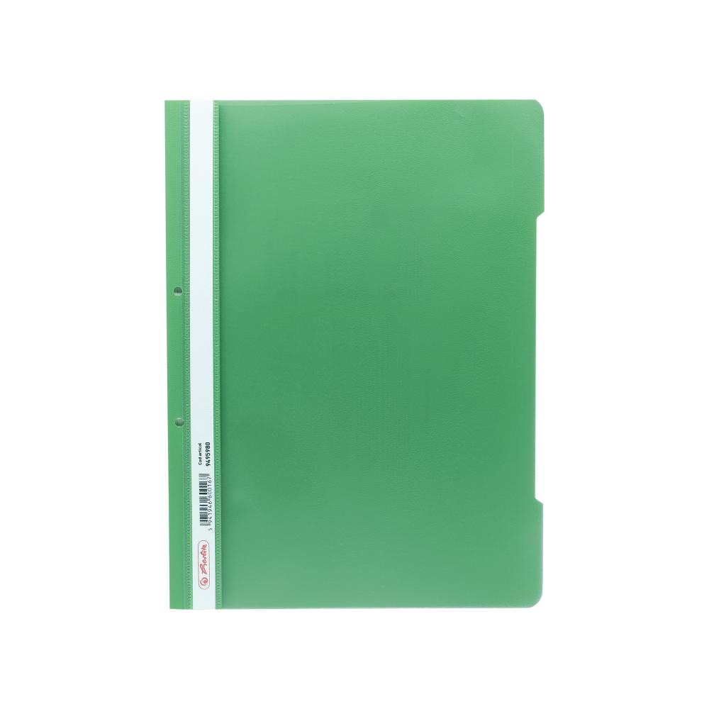 Dosar Sina A4 Pp Perforat Verde Pal Bucata