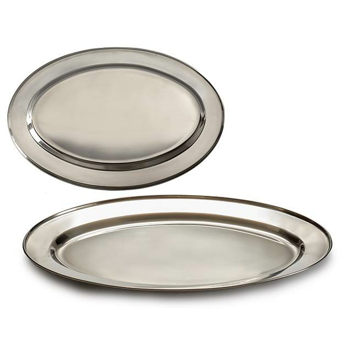Farfurie Din Inox Intinsa, Diametru 22 Cm