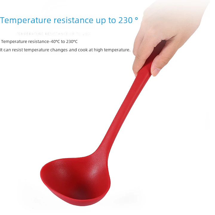 Polonic Din Silicon, Culoare Rosie