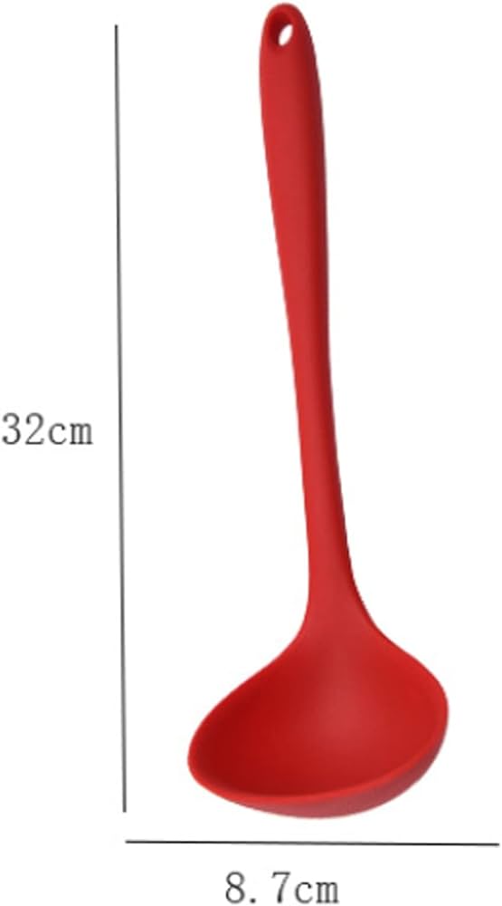 Polonic Din Silicon, Culoare Rosie
