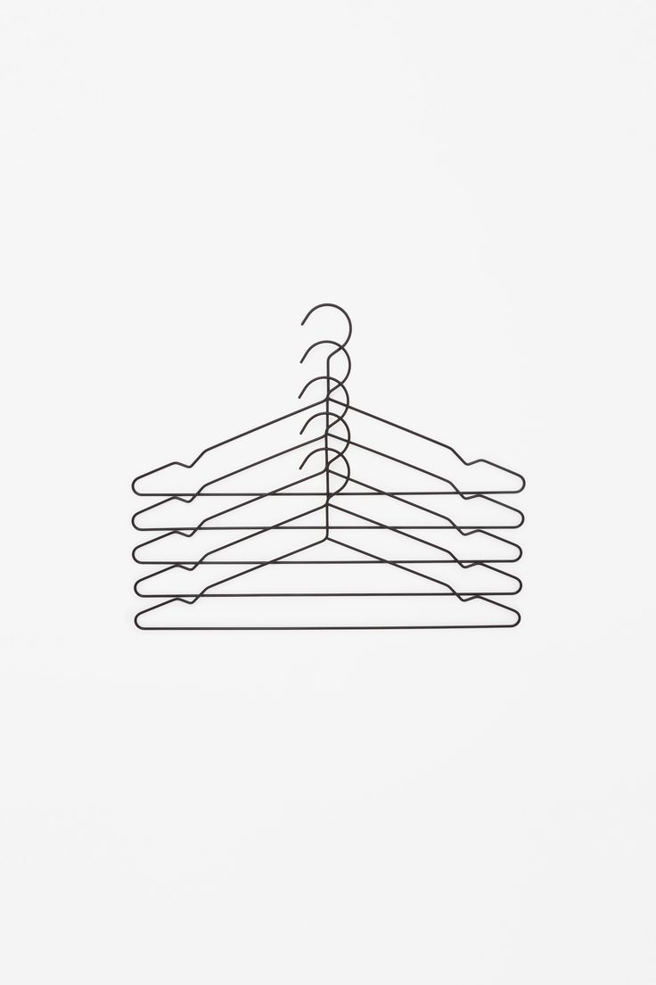 Set 10 Umerase Metalice, Culoare Gri, Dimensiune 41 X 20 Cm