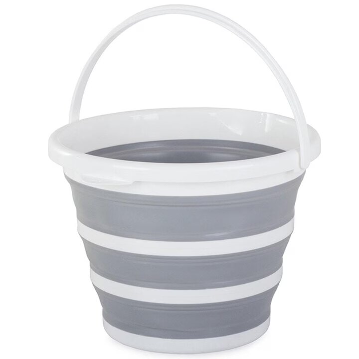 Galeata Pliabila Cu Maner Din Plastic, Capacitate 5 Litri, Culoare Multicolora
