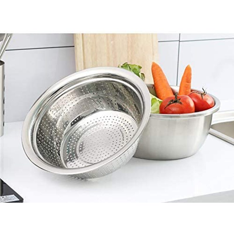 Sita Pentru Paste Cu Manere Din Inox, Dimensiune 26 Cm