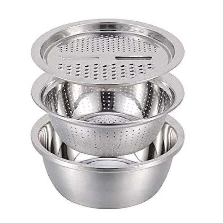 Sita Pentru Paste Cu Manere Din Inox, Dimensiune 26 Cm