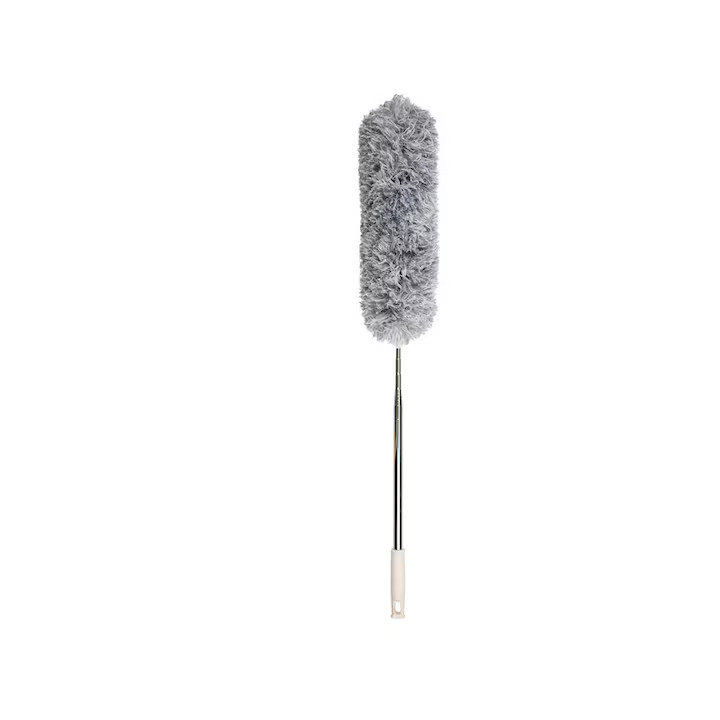 Pamatuf Cu Maner Telescopic Pentru Praf, Lungime 80 - 280 Cm, Culoare Gri, Dimensiuni Pamatuf 40 X 10cm