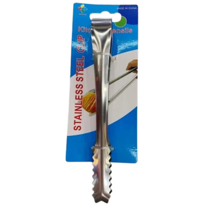 Cleste Din Inox Pentru Gheata, Dimenisune 17 Cm, Pentru Gheata Sau Lamai