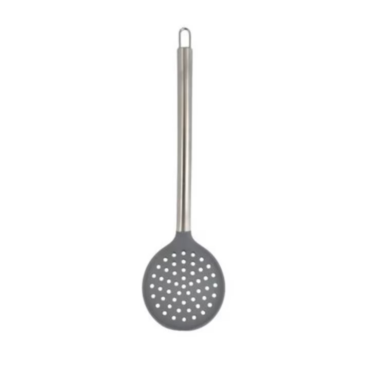 Spumiera Din Silicon Cu Maner Din Inox, Palete De Gatit Pentru Bucatarie
