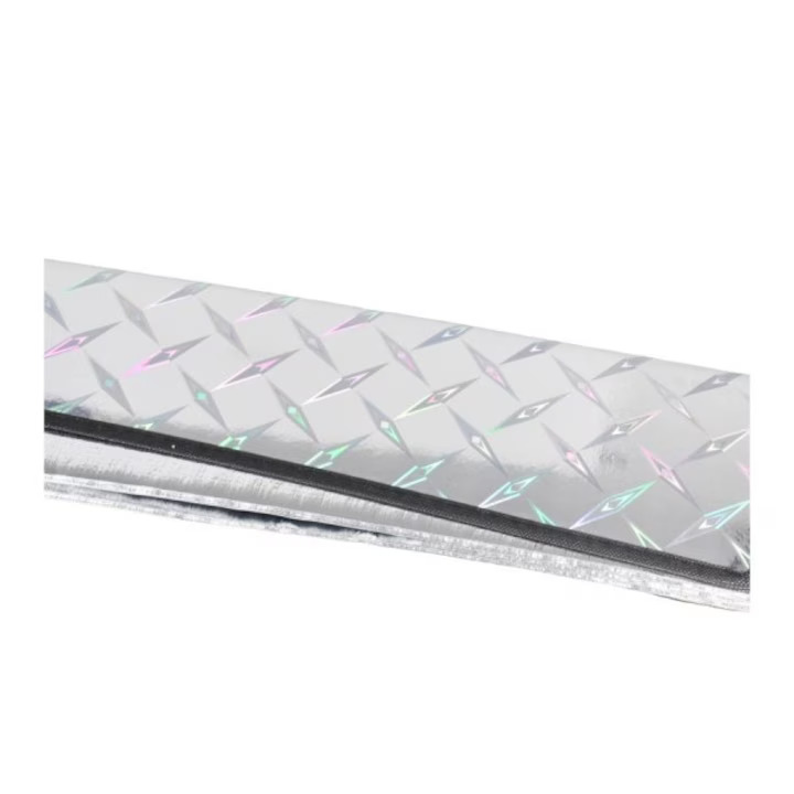 Parasolar Auto Cu Folie Holografica, Dimensiune 130x60 Cm, Parasolar Pentru Parbriz