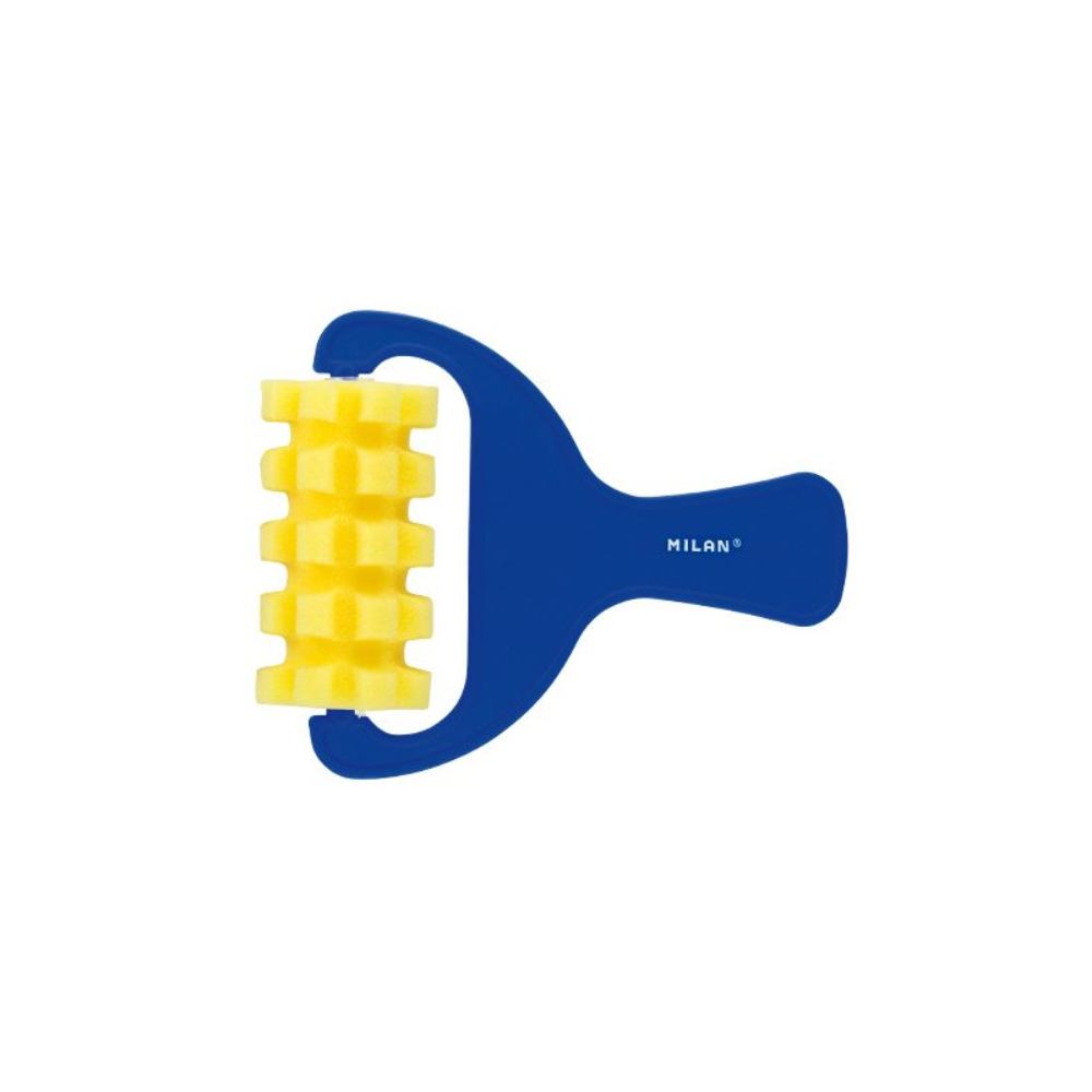 Pensula cu Burete Milan Seria 1311, Numarul 4, Pensule Milan, Pensula Rola, Pensule cu Burete, Pensule Burete, Pensula Mini Trafalet, Pensula din Burete, Pensula Burete, Pensula Tip Trafalet, Trafalet Pensula, Accesorii Pictura