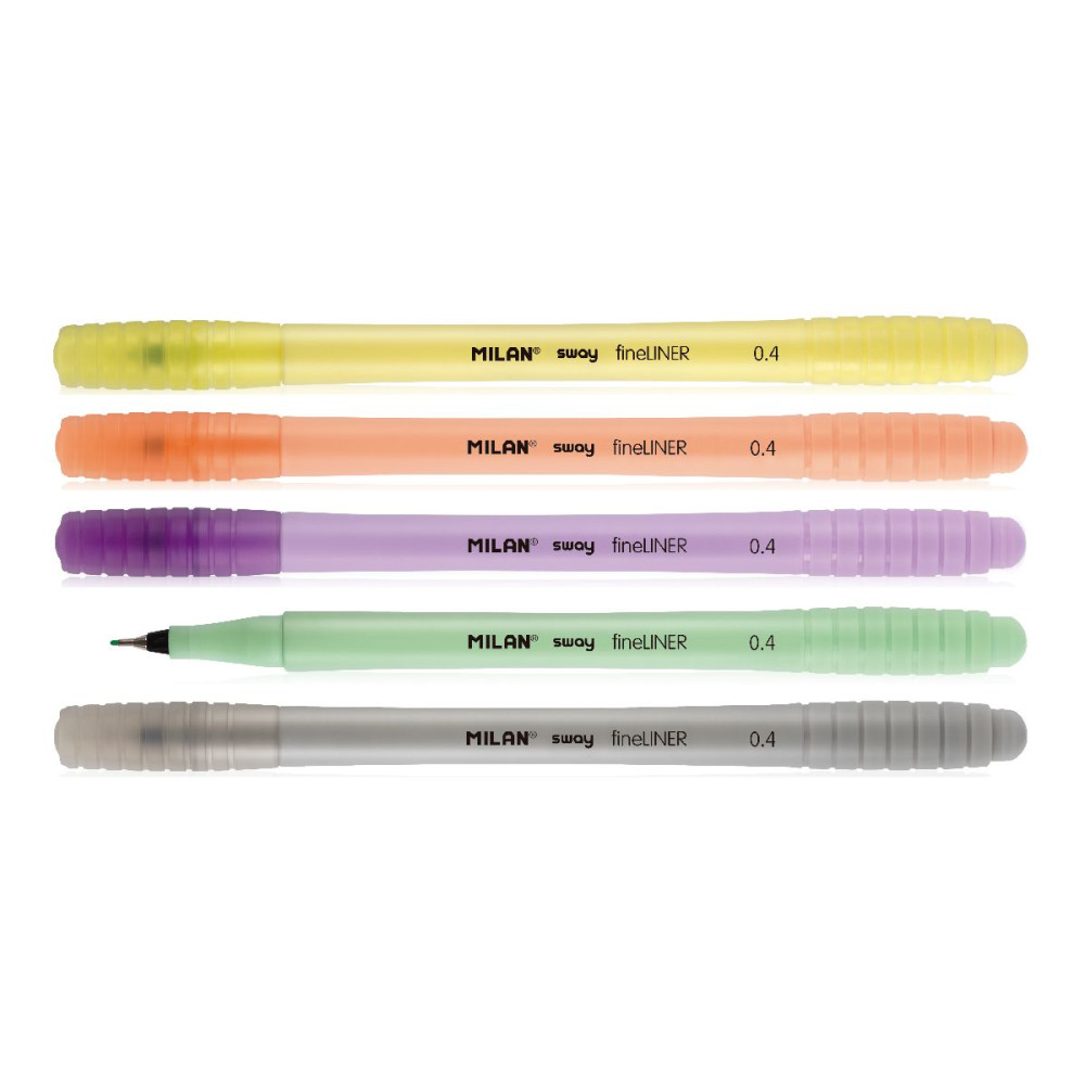 Pix Milan Fineliner Set 5 Pastel