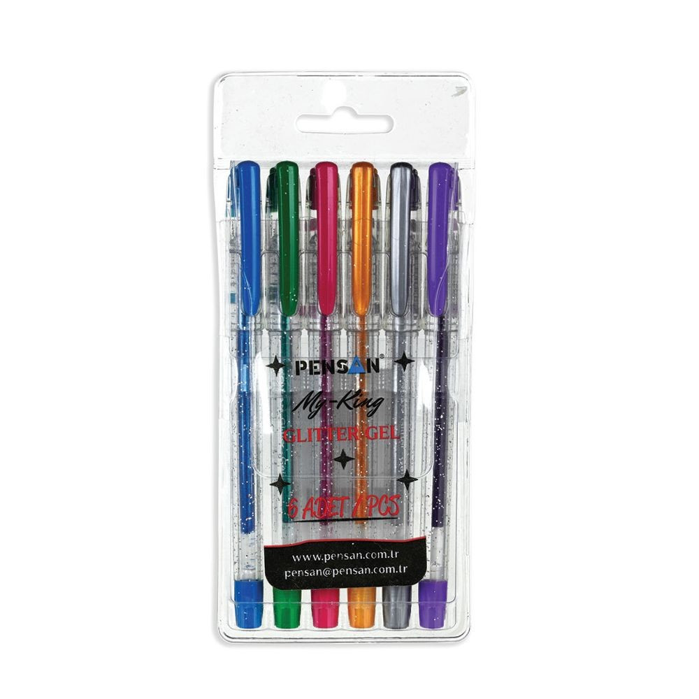Pix Pensan Gel My King Glitter Set 62227/g6