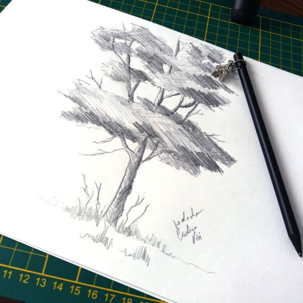 Bloc A3 pentru Desen ECADA, 15 File, 120g/mÂ², Bloc de Desen, Bloc A3 pentru Desen