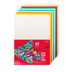 Carton Color 160g/mp A4 250 Coli Ecada Roz 36160rz