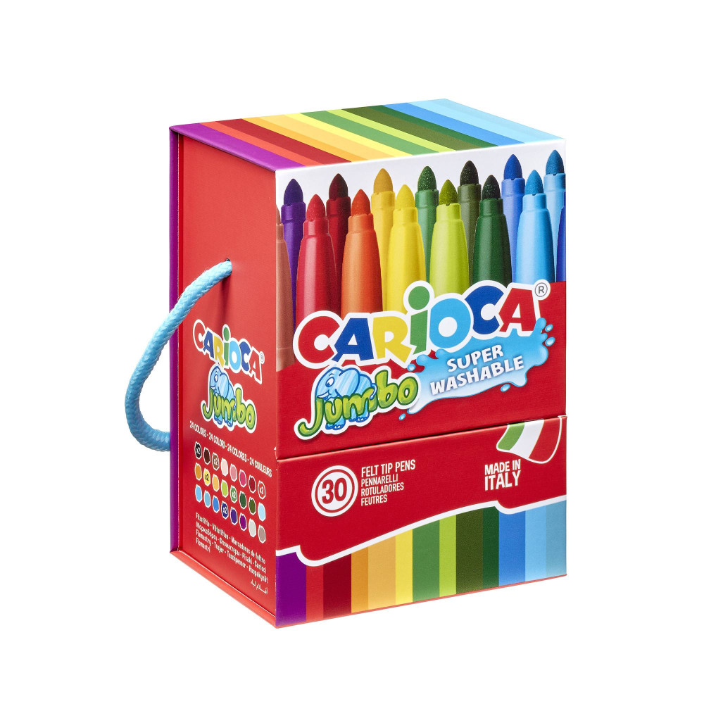 Carioca 30 Culori Jumbo 41259