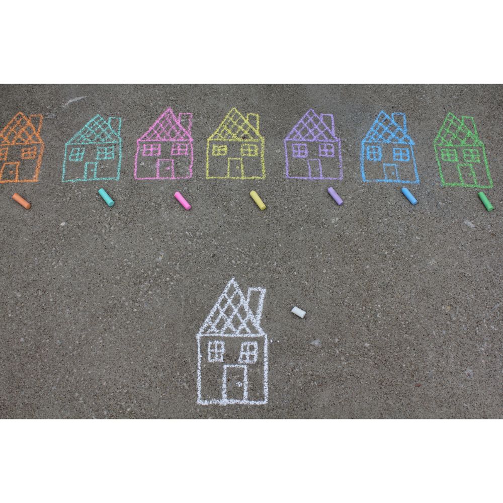 Set 20 Bucati Creta Rotunda Colorata Ecada, Ambalare Tip Galeata, Creta Colorata, Creta Baton, Set Creta Colorata, Creta Asfalt, Creta pentru Desene Asfalt, Creta pentru Scoala, Set Crete, Crete Colorate, Creta Color Rotunda