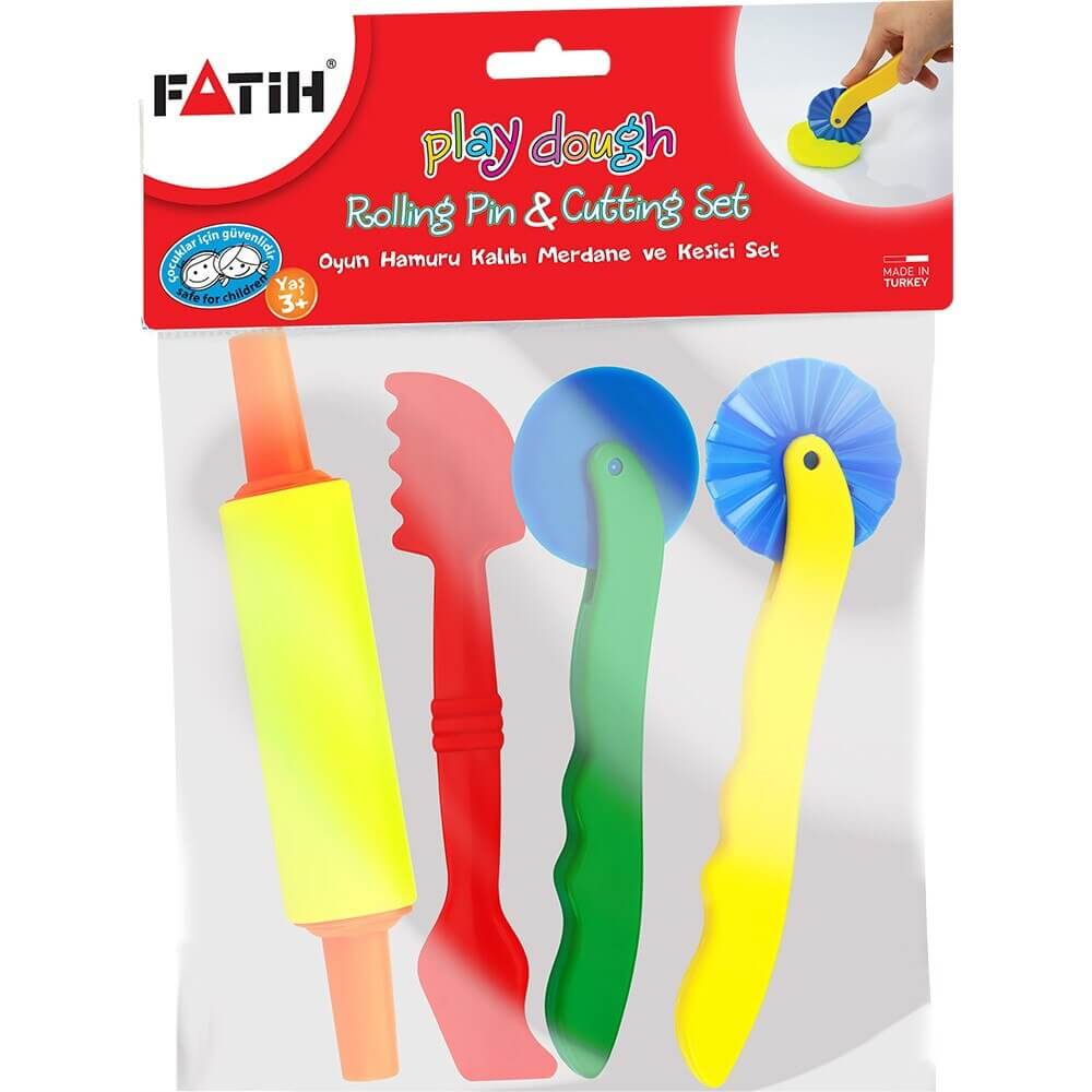 Forme Modelat Plastilina cu Unelte FATIH, Diverse Forme, Plastic, Diverse Culori, Forme pentru Plastilina, Forme de Modelat Plastilina, Ustensile Modelaj Plastilina, Ustensile Modelat Plastilina Copii, Forme Plastilina pentru Scoala