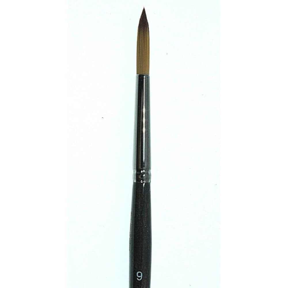 Pensula MILAN Seria 311, Numarul 9, Varf Rotund, Par Sintetic, Pensule MILAN, Pensule pentru Pictura, Rechizite, Pensule Desen, Pensule cu Varf Rotund, Pensule Desen cu Par Sintetic, Pensule Rotunde, Materiale Pictura