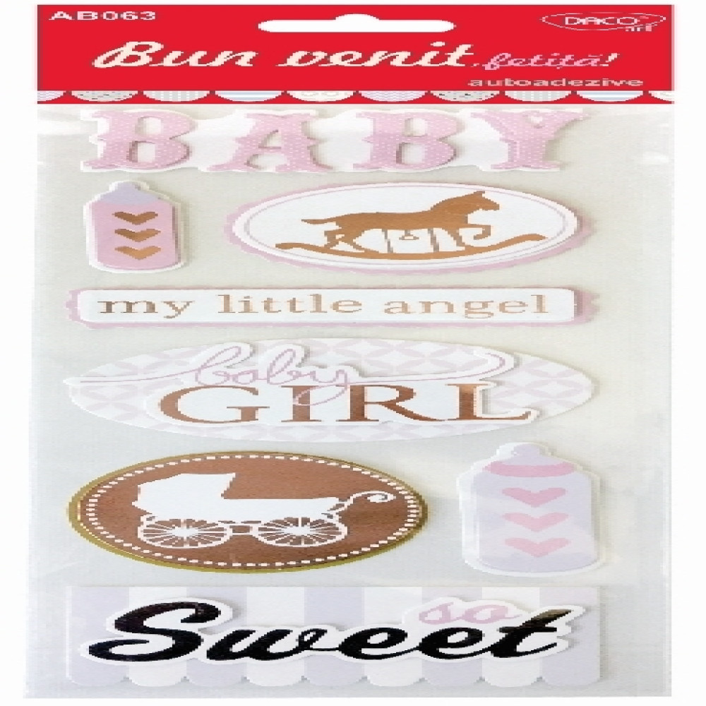 Abtibild - Ab063 Bun Venit Fetita Daco