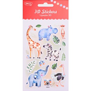 Abtibild - ab162 zoo lipeste 3d daco