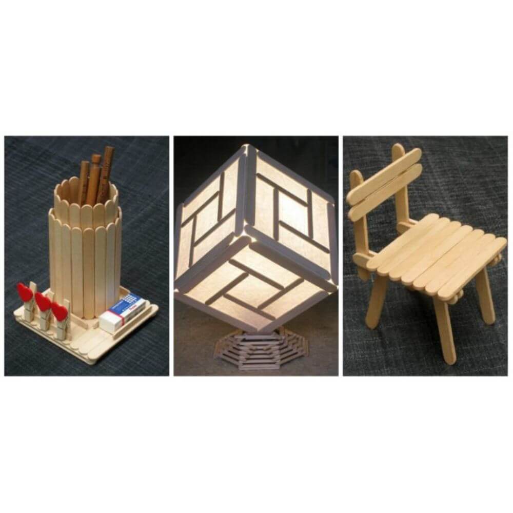 Bete De-nghetata DACO, 11.2x1 cm, 70 Buc/Set, Lemn, Natur, Bete Late Decorative, Accesorii Craft, Accesorii Creatie, Bete Inghetata, Bete de Lemn Inghetata, Set Bete de Lemn, Bete Decorative, Bete pentru Lucru Manual