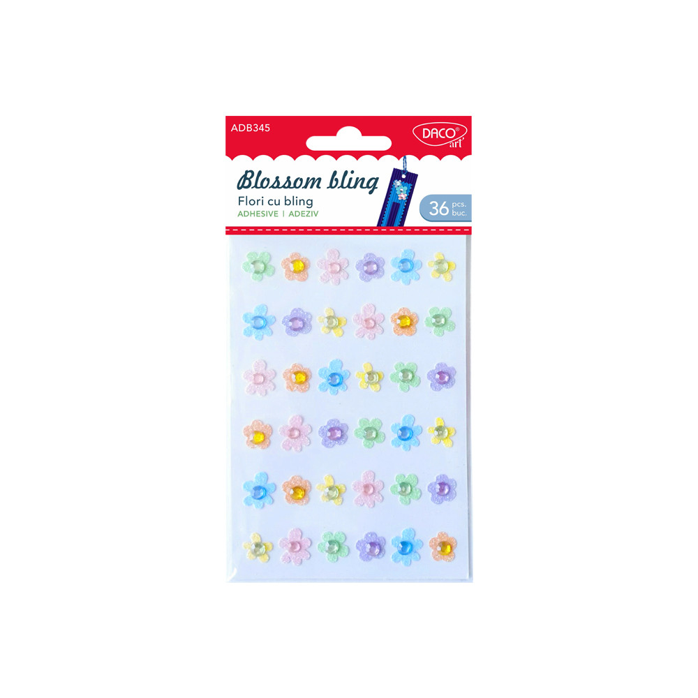 Accesorii Craft - Ad345 Flori Cu Bling Daco