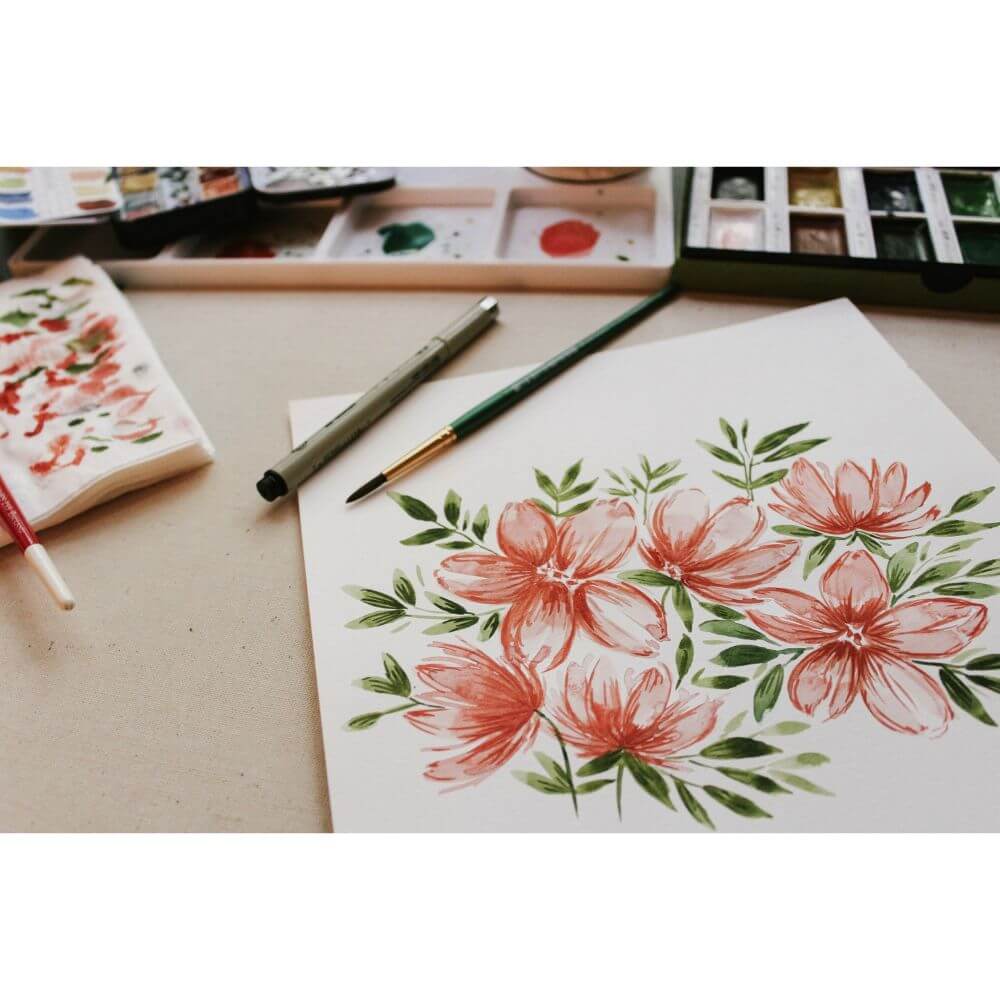 Acuarele cu 2 Pensule Daco, 48 de Culori, Culori Pictura, Acuarele Scoala, Acuarele Pictura, Paleta de Acuarele, Set Culori Acuarele, Acuarele Scolare, Materiale Arta, Materiale de Pictura, Accesorii Pictura, Paleta Pictura, Set Paleta cu Pensule