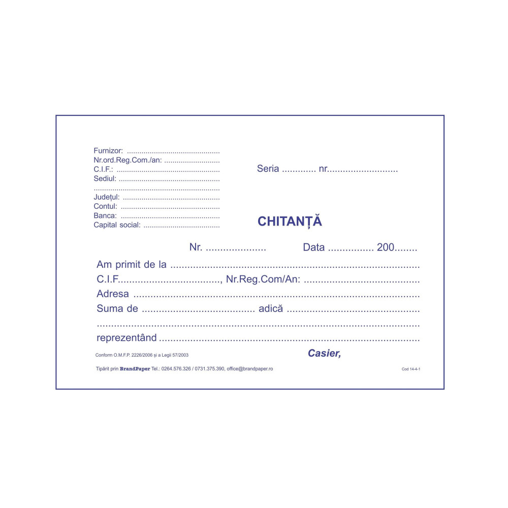 Chitantier A6 3ex 150f Nep L03448