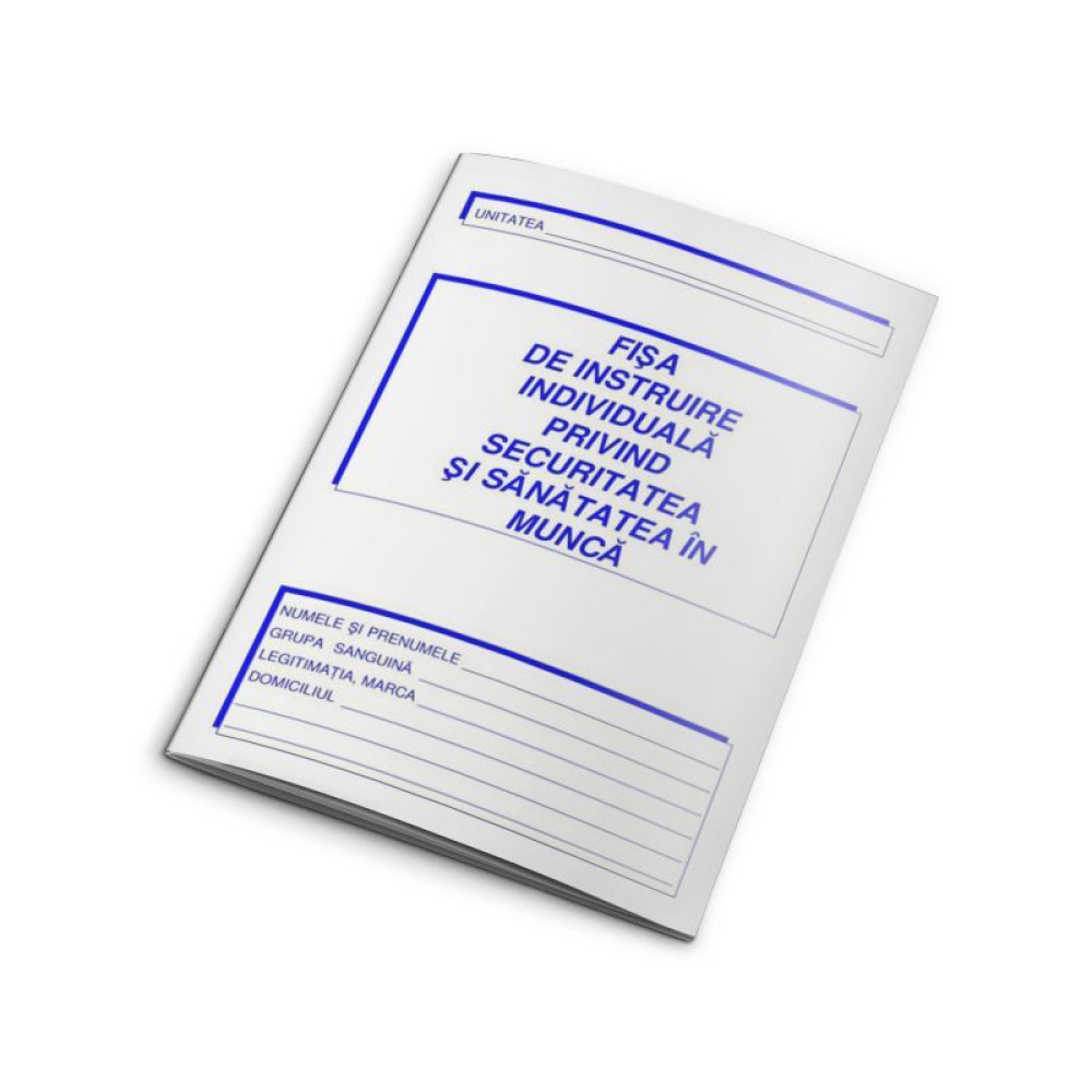 Fisa Individuala Pt Protectia Muncii A5 L03639