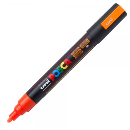 Marker Acrilic Posca Pc-5m Portocaliu Inchis 4