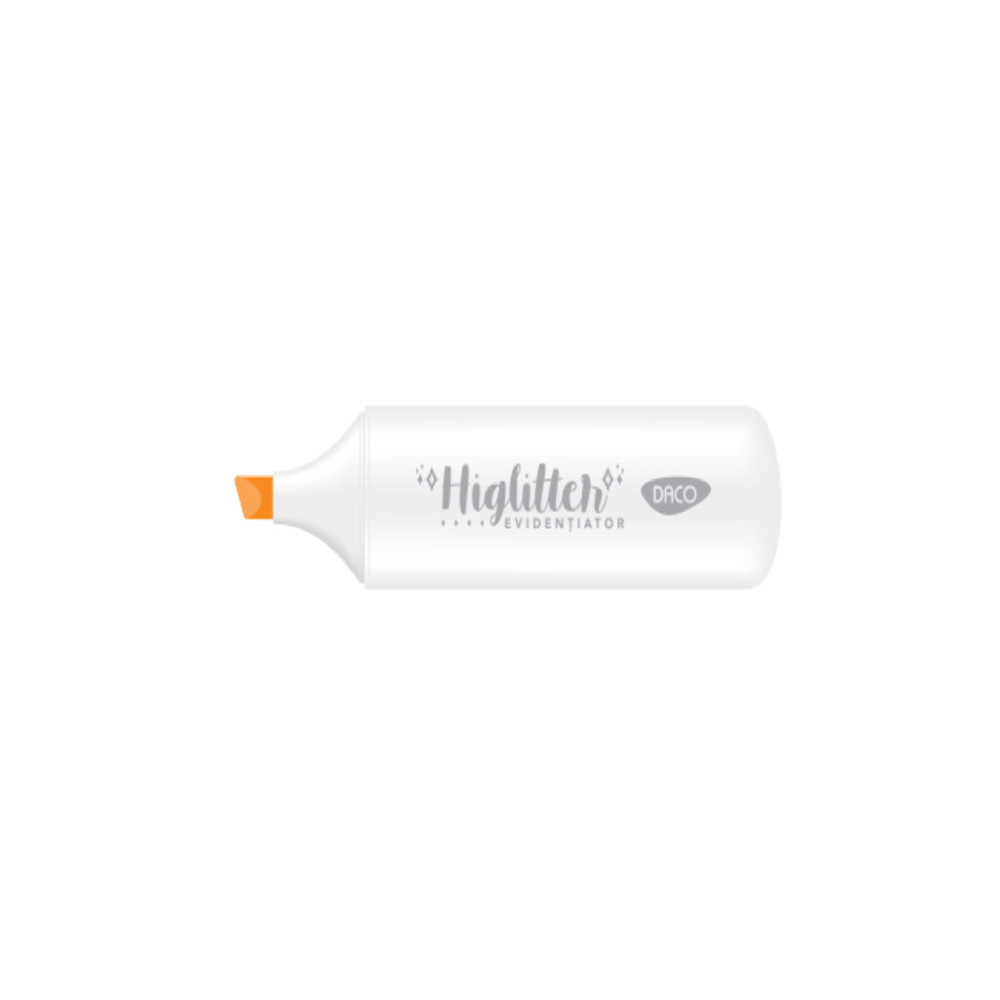 Marker Evidentiator Glitter Daco Portocaliu Mk404p