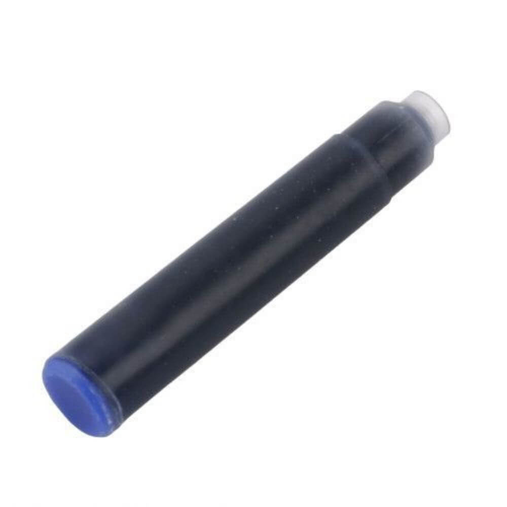 Patroane Scurte Cerneala, Albastru, 100 Buc/Set, Rezerva pentru Stilou, Rezerve Patroane pentru Stilouri, Patroane Cerneala Albastre, Rezerve cu Cerneala Albastra, Rezerva Patron Albastru, Rezerve de Cerneala