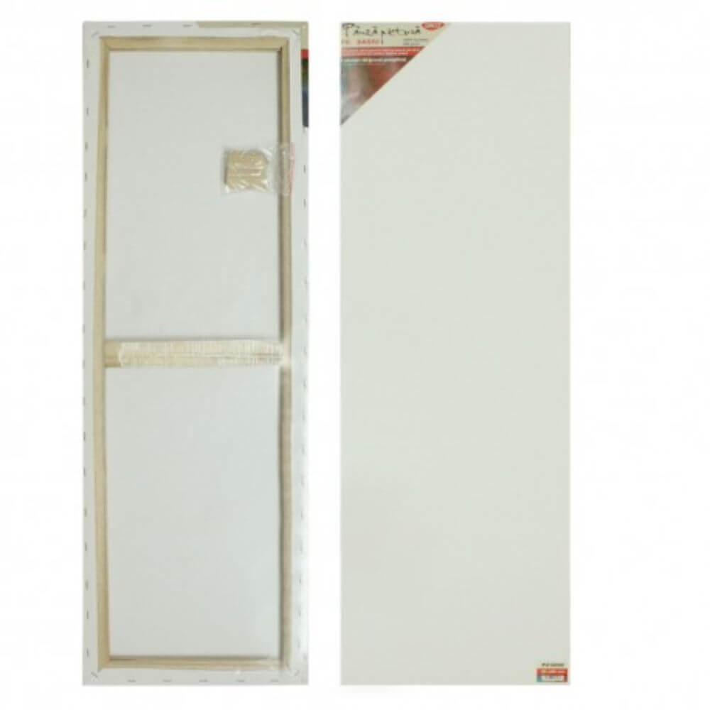 Panza Pictura pe Sasiu DACO, 30x90 cm, 380 g/mÂ², 3 Straturi de Grund Preaplicat, Panza pentru Pictura, Panza pe Sasiu Bumbac, Sasiu cu Panza, Sasiu cu Panza Bumbac, Panza pe Sasiu Lemn, Materiale pentru Pictura, Panza Daco