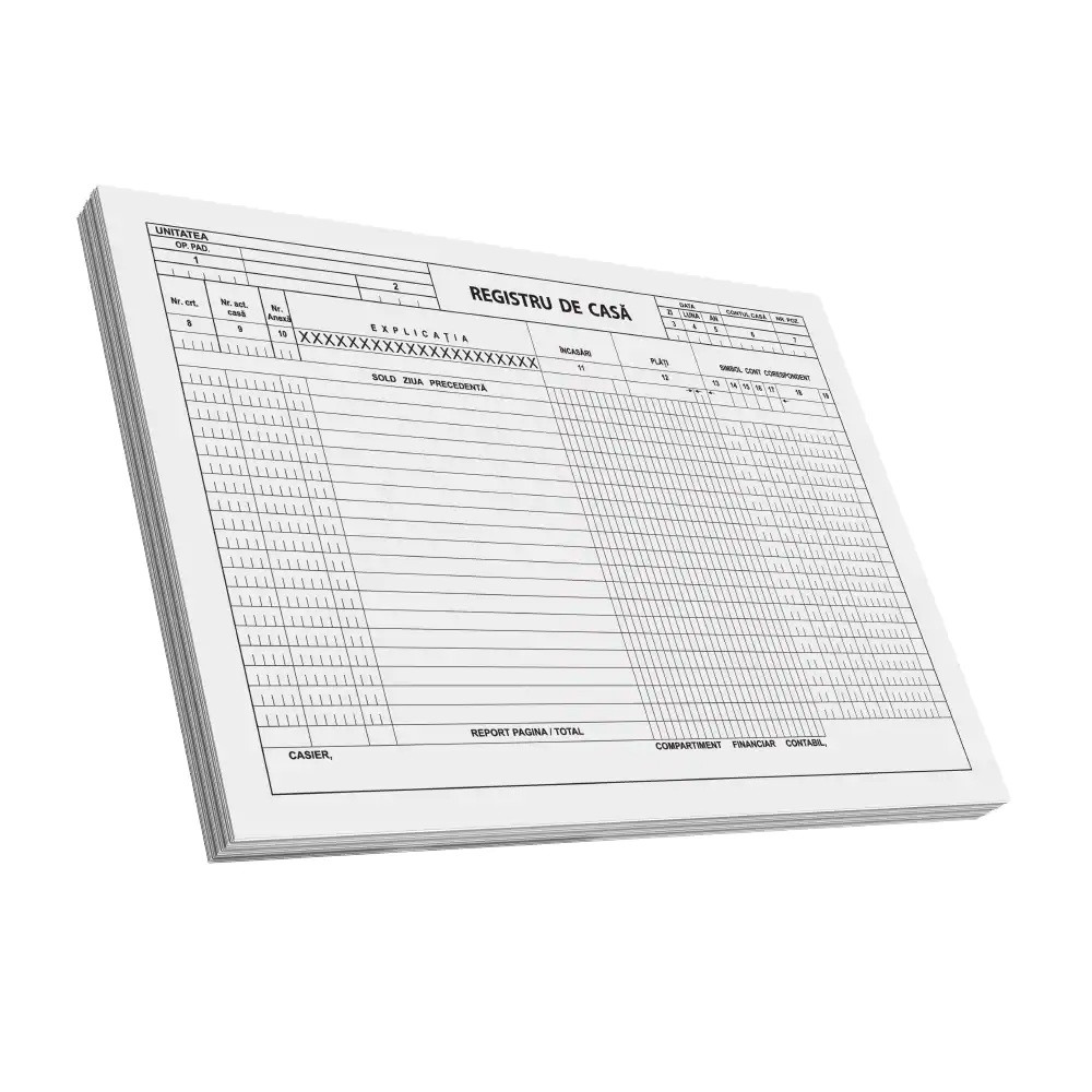 Registru De Casa A4 Orizontal L03295