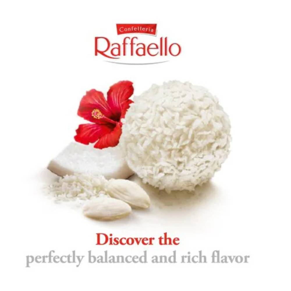Praline Crocante Raffaello cu Nuca de Cocos si Migdale, 80 g