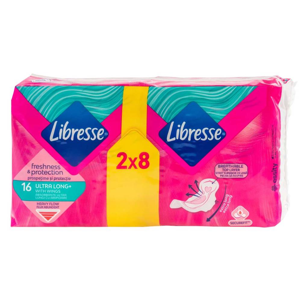 Absorbante Libresse Ultra Long Duo, 16 Buc