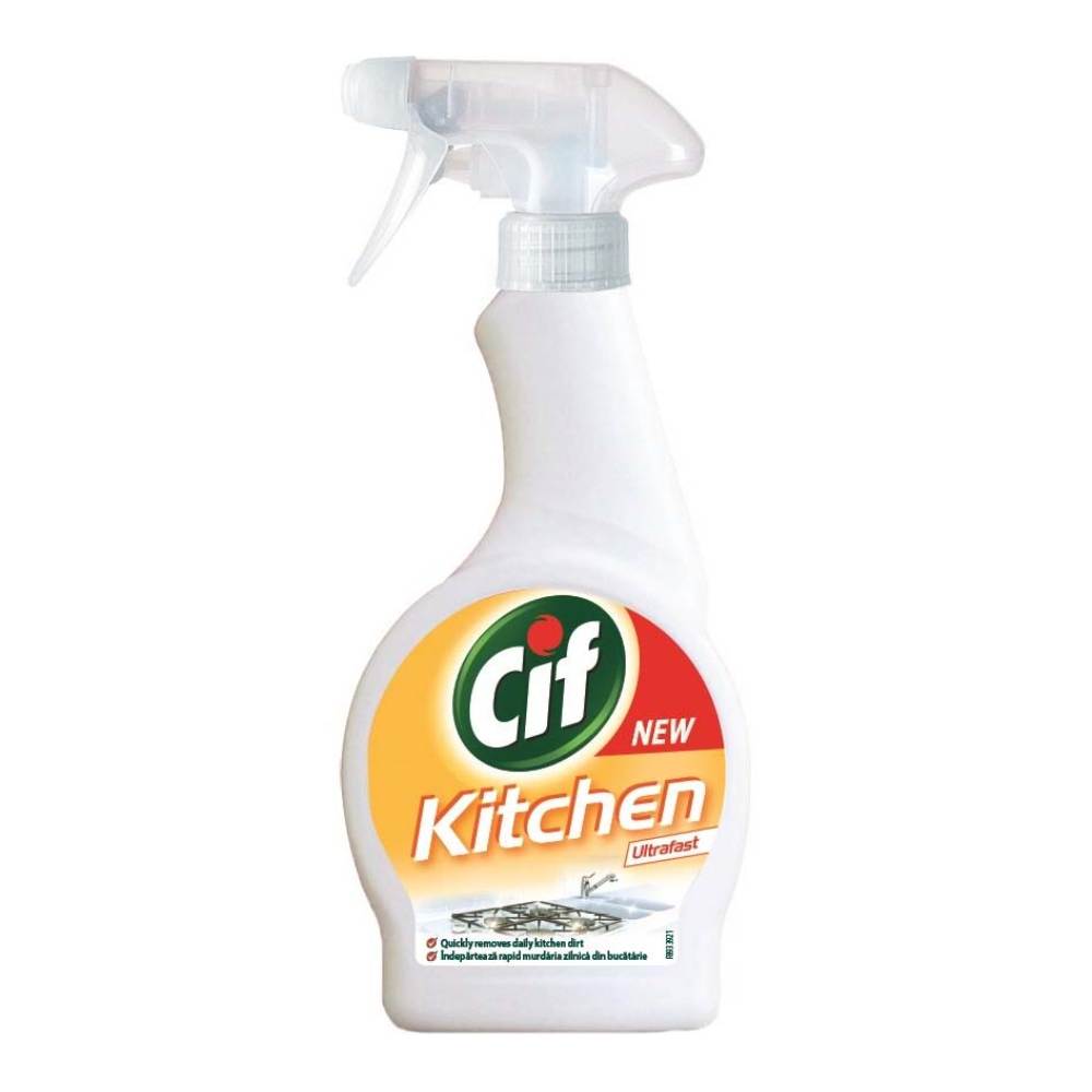 Solutie Cif Spray Bucatarie, 500 ml Solutie Cif Spray Bucatarie, 500 ml