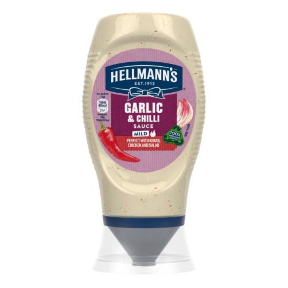 Hellmann'S Sos Garlic Chili, 258 g