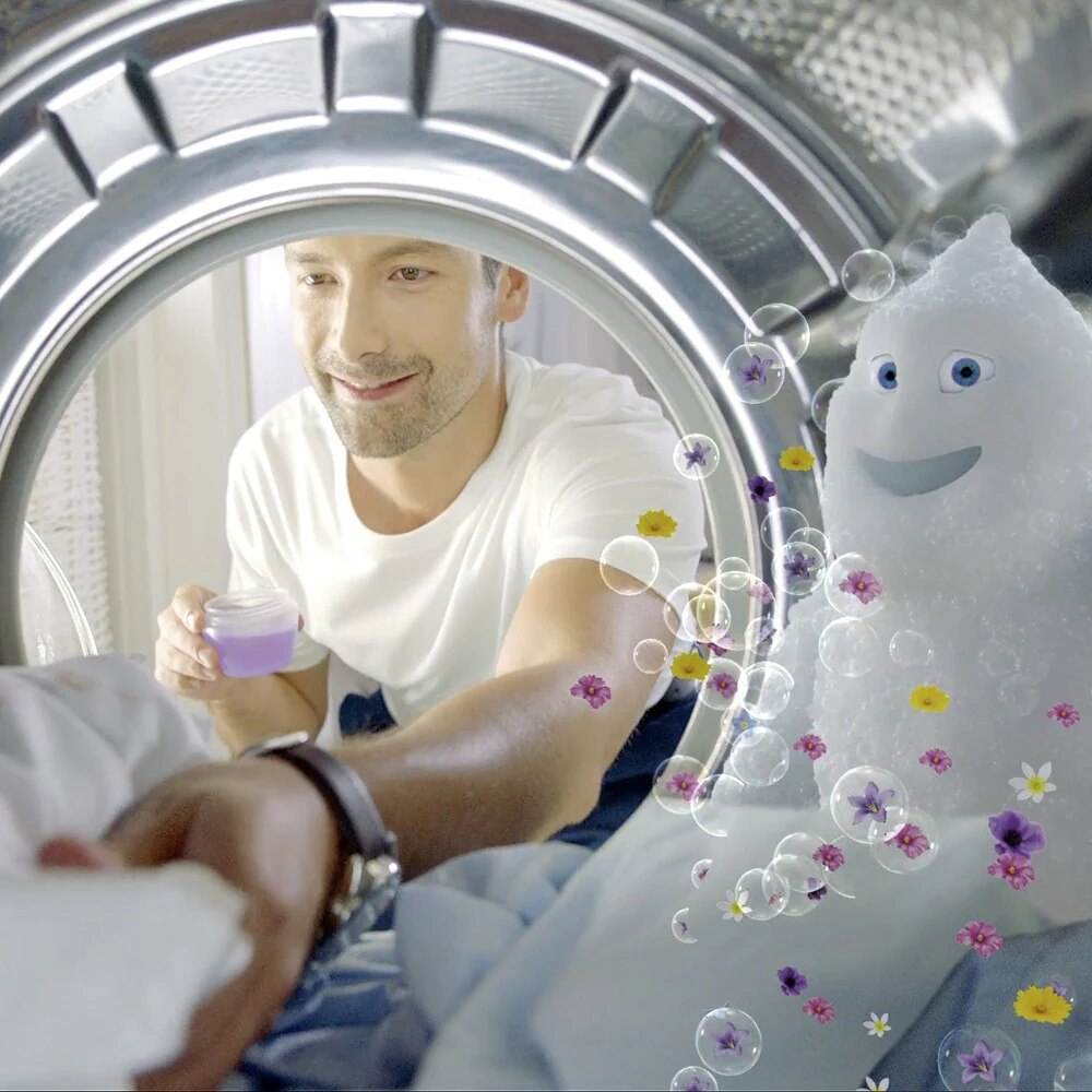 Detergent Lichid 2 in 1 Dero Lavanda, 2 L