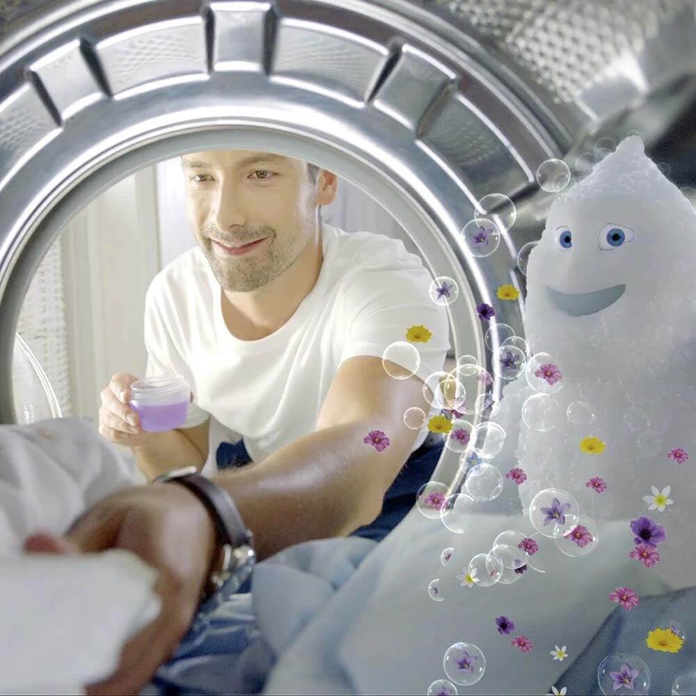 Detergent Lichid 2 in 1 Dero Lavanda, 1 L