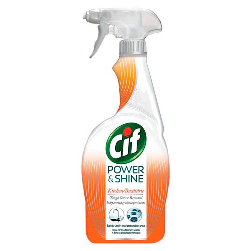 Cif Degresant pentru Bucatarie Power&Shine, 750 ml Cif Degresant pentru Bucatarie Power&Shine, 750 ml